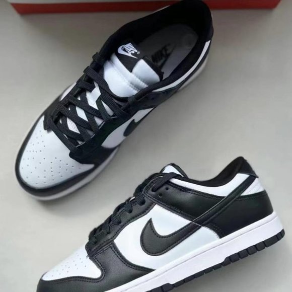 Nike dunk low next nature black and white Panda sneakers for wome - Picture 2 of 4